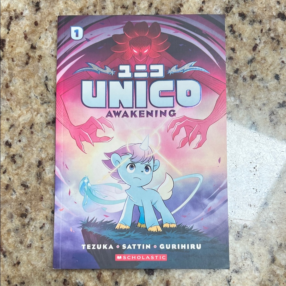 NEW Scholastic Unico Awakening with Pink and Blue Cover
